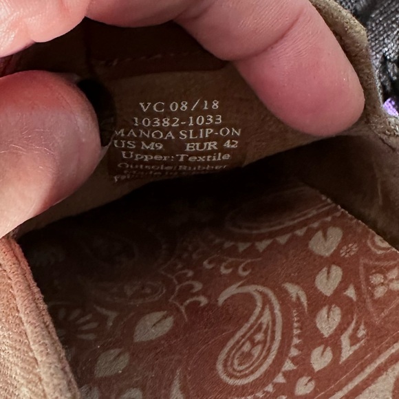 OluKai Taupe Slip-On Loafers